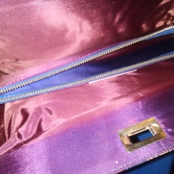 Handmade antique/vintage possibly silk Margaret Smith Patriotic bag - Picture 16 of 16